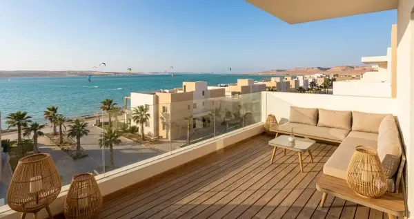 Appartement 2 chambres avec terrasse et vue lagune