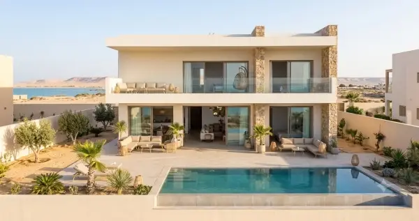 Villa contemporaine 4 chambres avec piscine